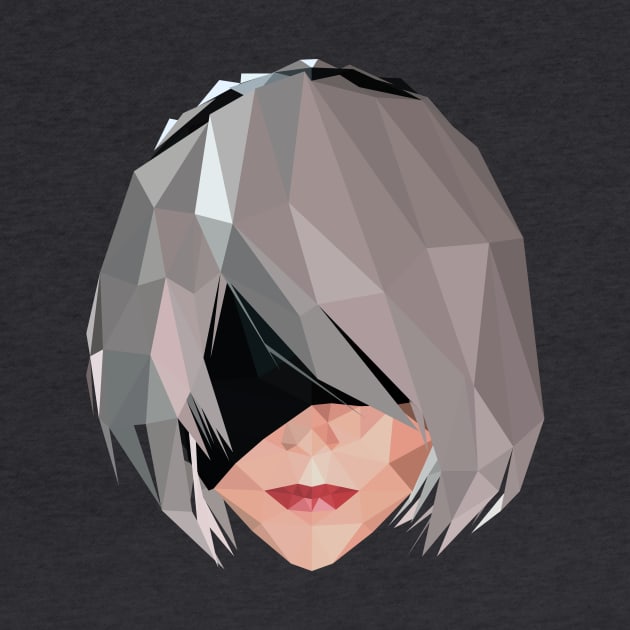 Triangle 2b Nier: Automata by hoodwinkedfool